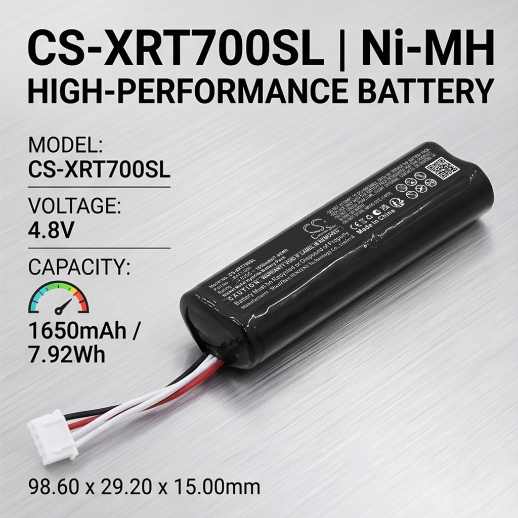 Batteri kompatibel med X-rite CS-XRT700SL