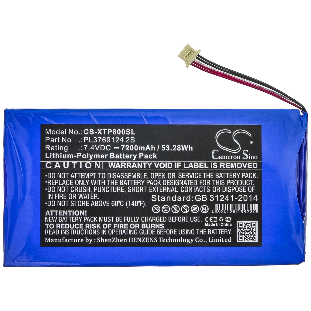 Udstyrsbatteri Xtool EZ500