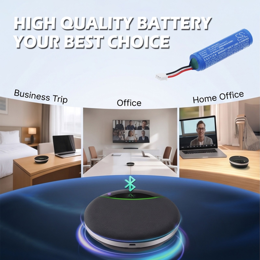 Batterier kompatibel med Yealink SP92 SP92 CS-YKP920CL
