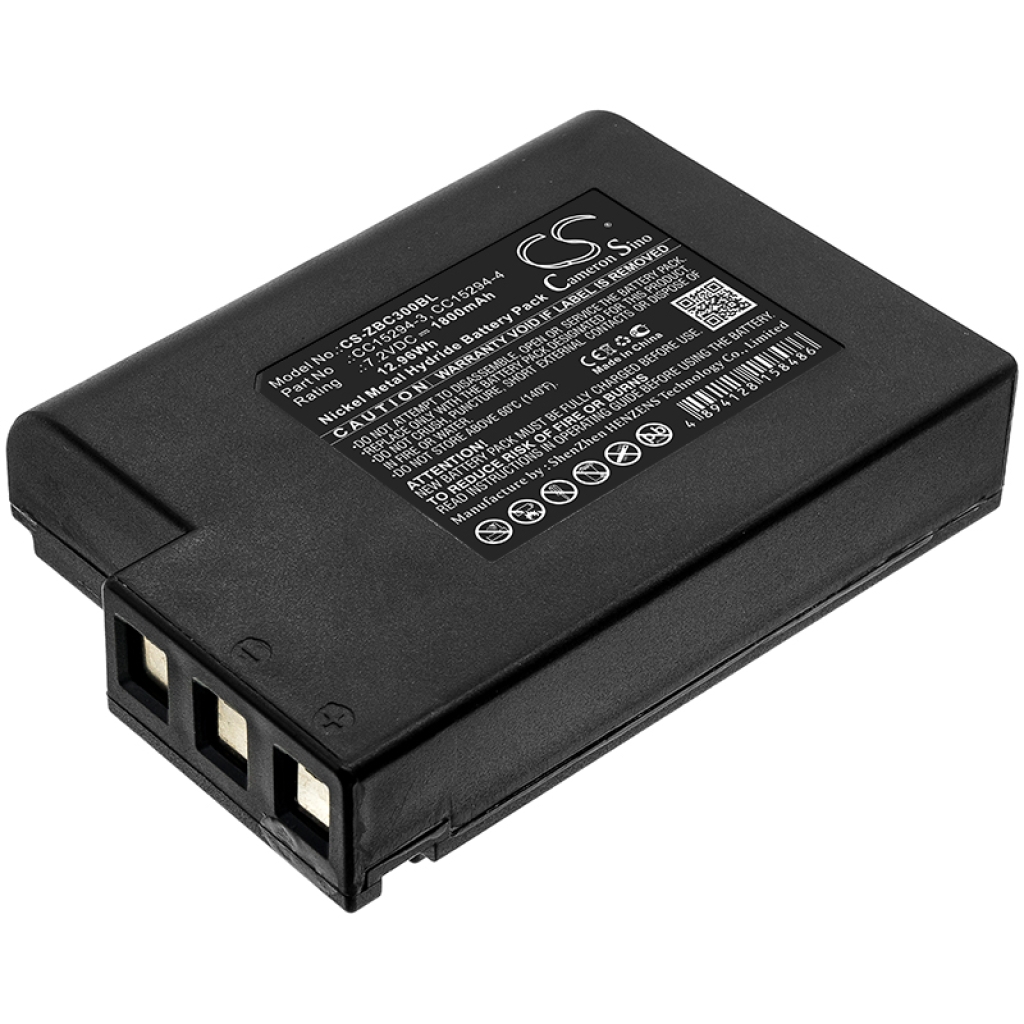 Printerbatteri Zebra CS-ZBC300BL