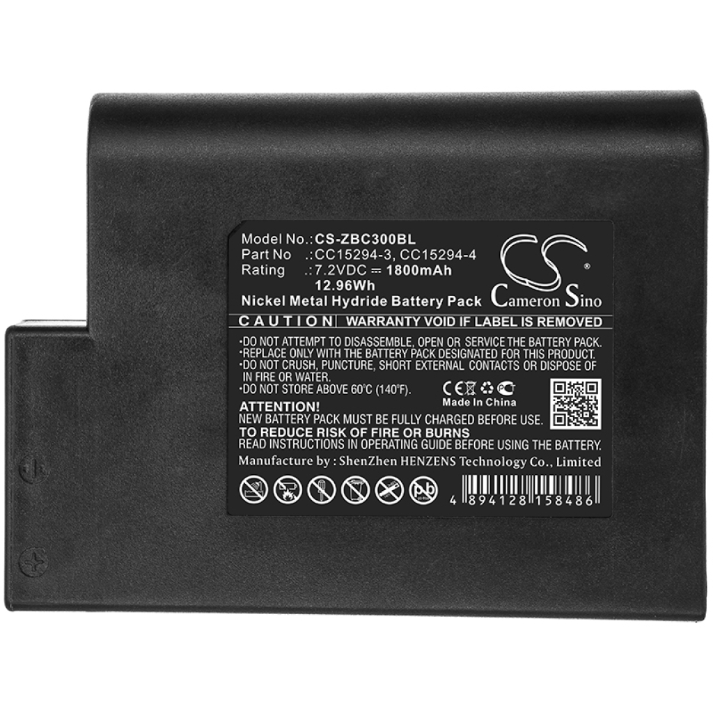 Printerbatteri Zebra CS-ZBC300BL