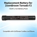 Batterier kompatibel med ZoomBroom F2-2300S F2-2300S CS-ZBF200VX
