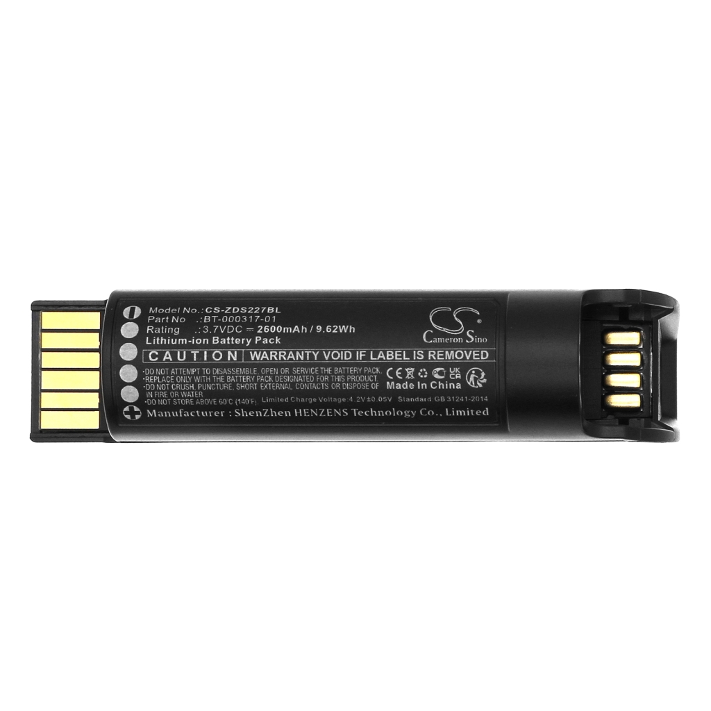 BarCode, Scanner Battery Zebra CR2278
