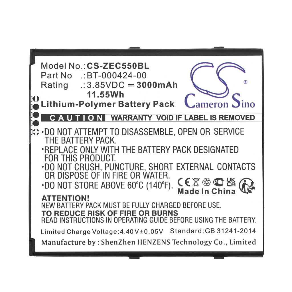 Stregkode Zebra CS-ZEC550BL