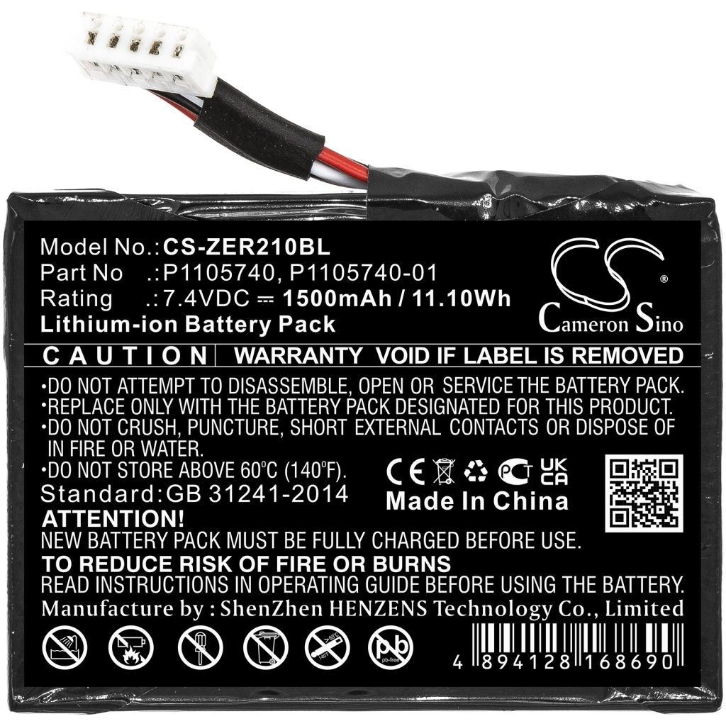 Printerbatteri Zebra ZQ220