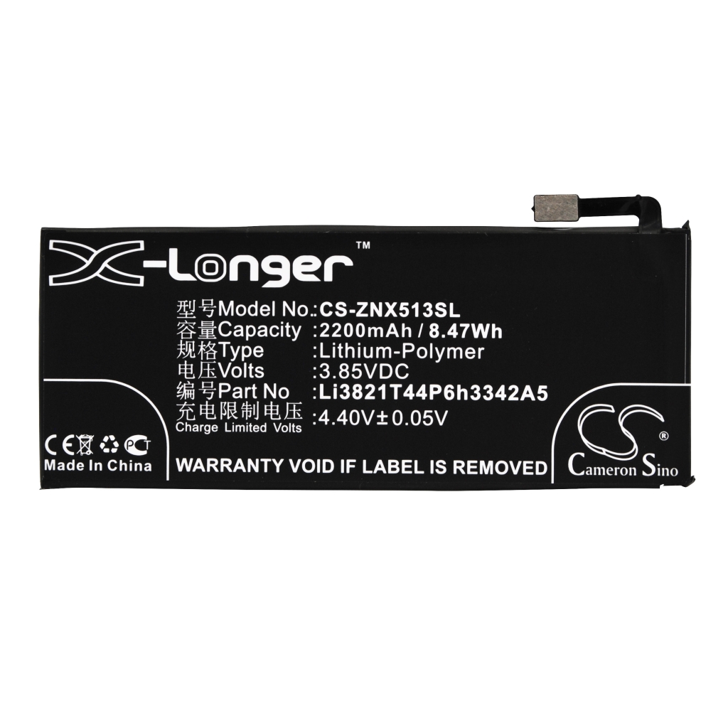 Batteri kompatibel med ZTE CS-ZNX513SL