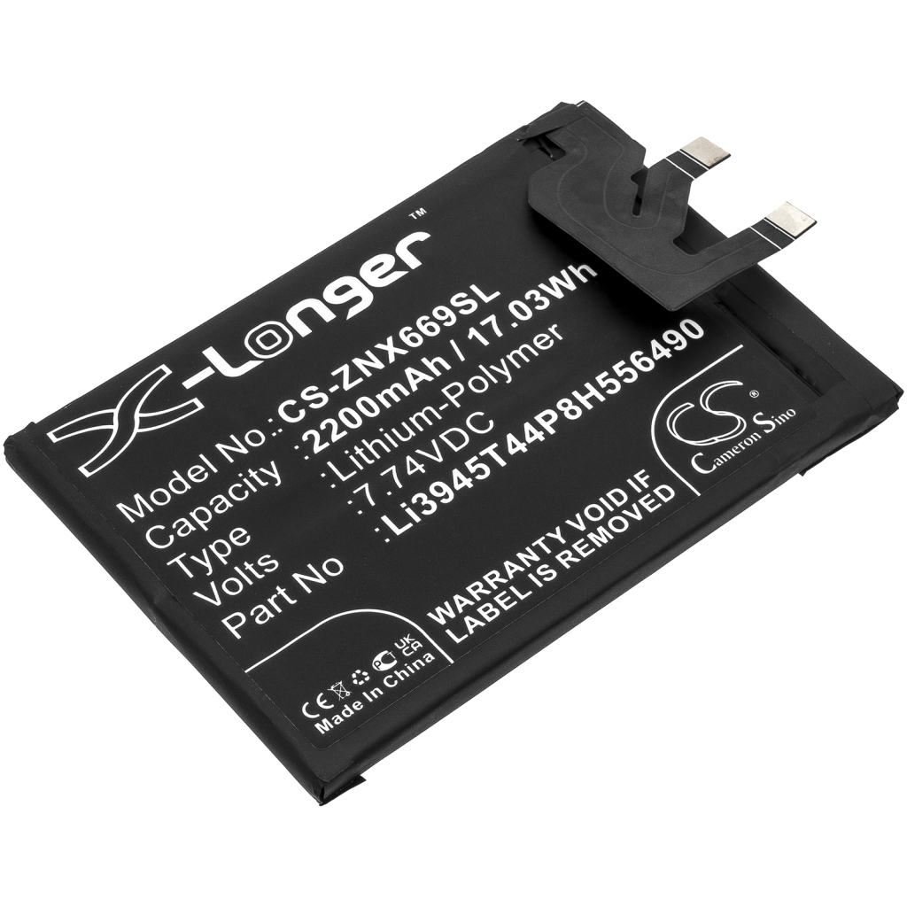Mobiltelefonbatteri ZTE CS-ZNX669SL