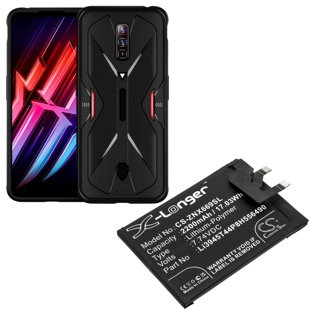 Mobiltelefonbatteri ZTE CS-ZNX669SL