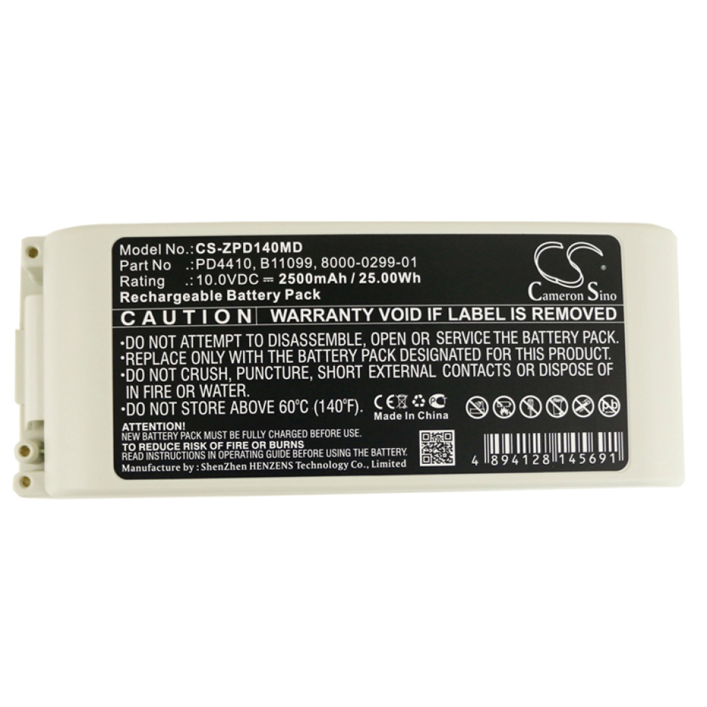 Batteri kompatibel med Zoll CS-ZPD140MD