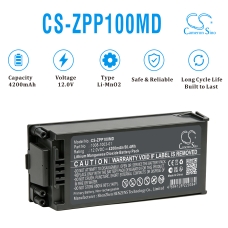 Compatible battery replacement for Zoll 1008-002003-30,1008-1003-01,8000-0860-01,8000-0860-30