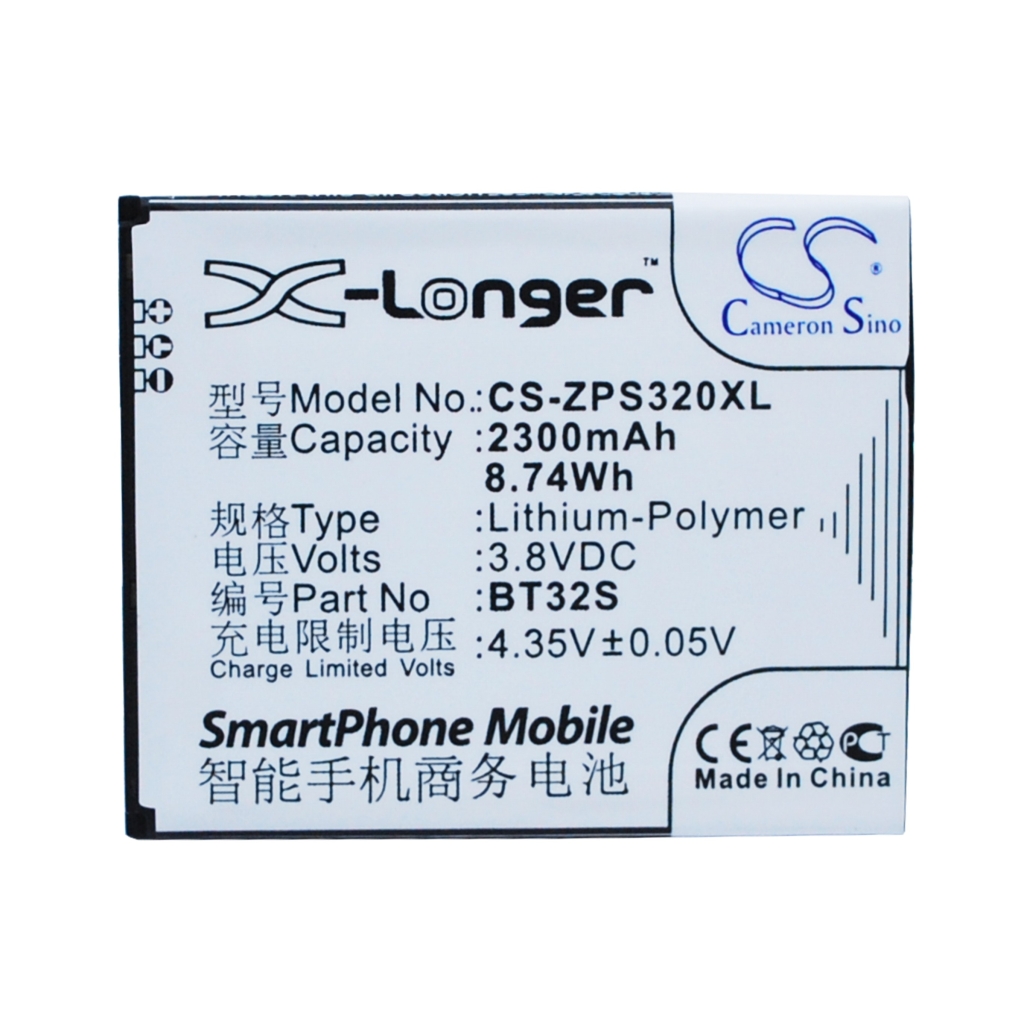 Batteri kompatibel med Zopo CS-ZPS320XL