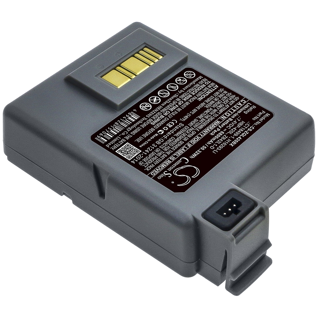 Printerbatteri Zebra CS-ZQL420BX