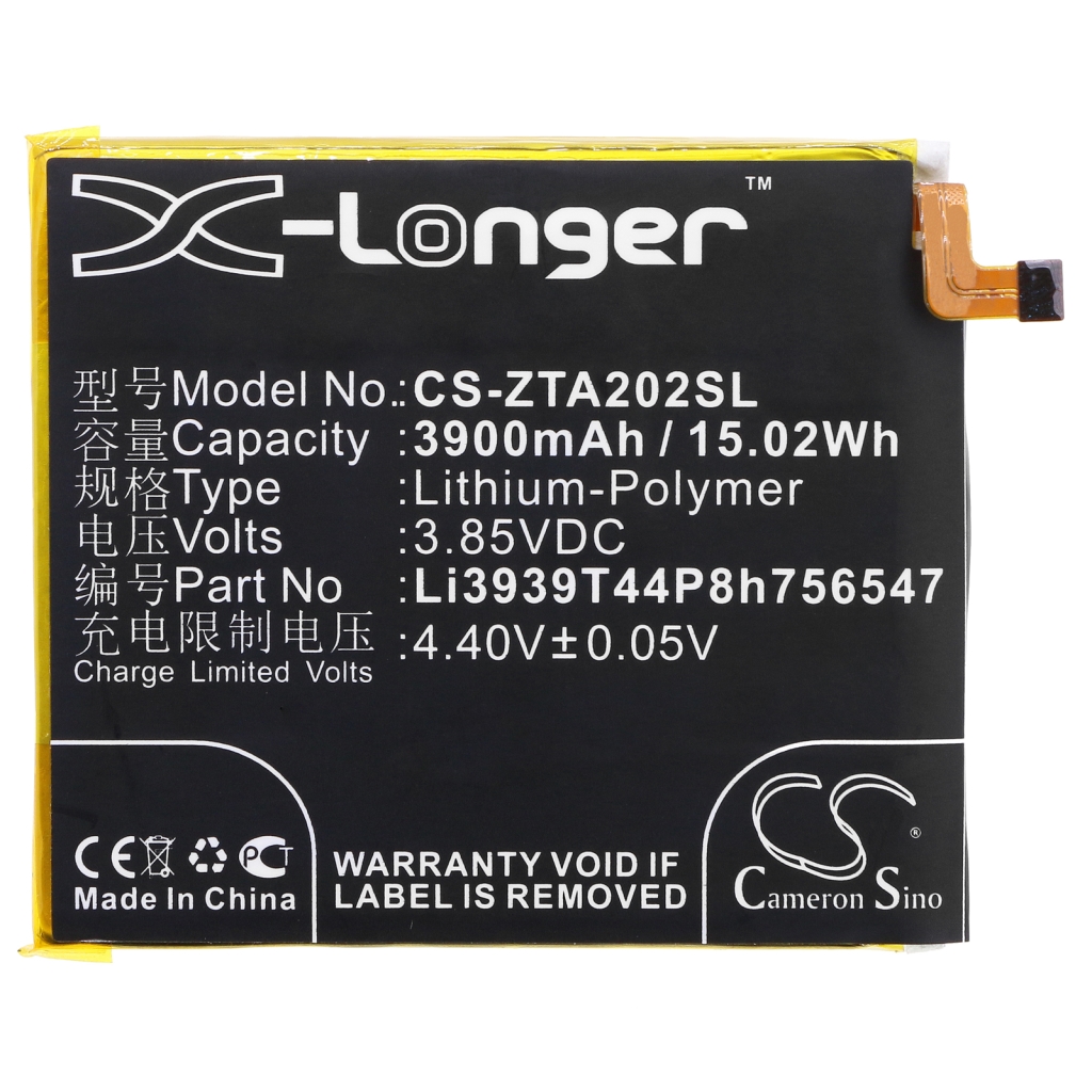 Mobiltelefonbatteri ZTE CS-ZTA202SL