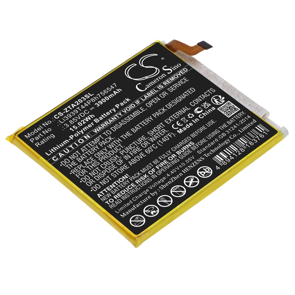 Mobiltelefonbatteri ZTE CS-ZTA203SL