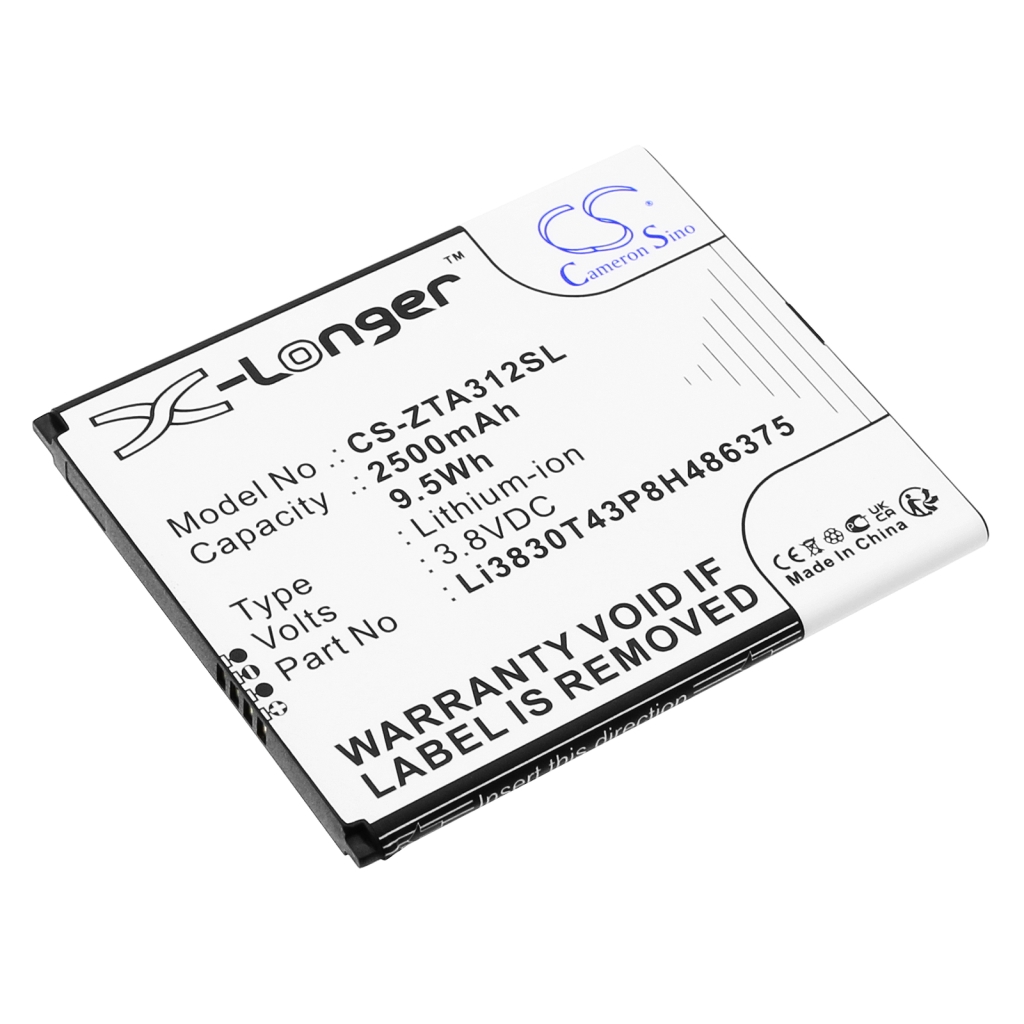 Mobiltelefonbatteri ZTE CS-ZTA312SL