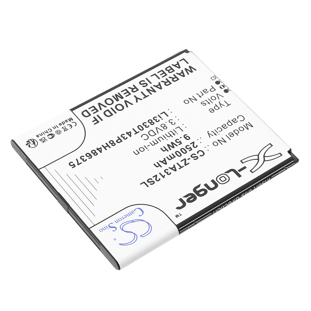 Mobiltelefonbatteri ZTE CS-ZTA312SL