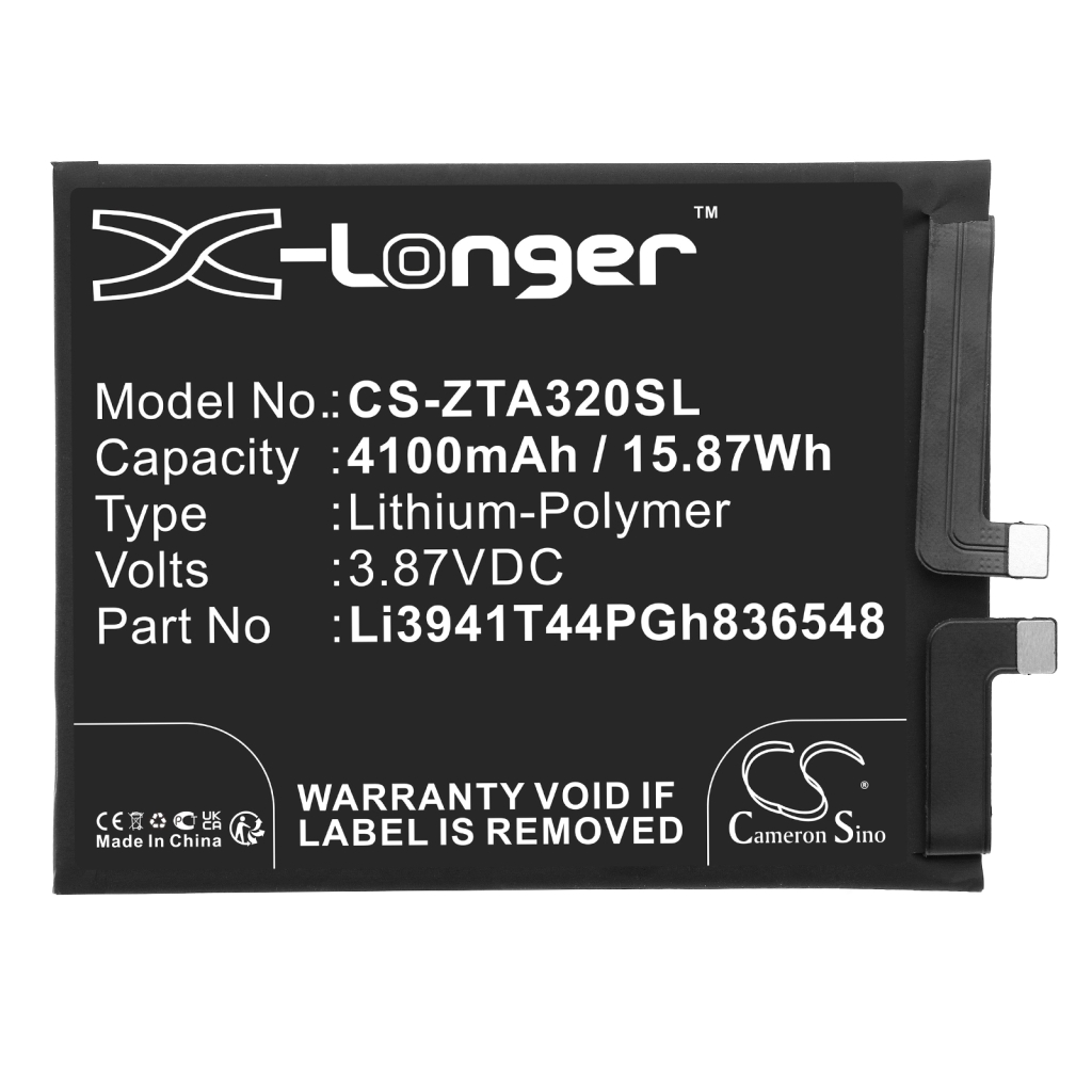 Mobiltelefonbatteri ZTE CS-ZTA320SL