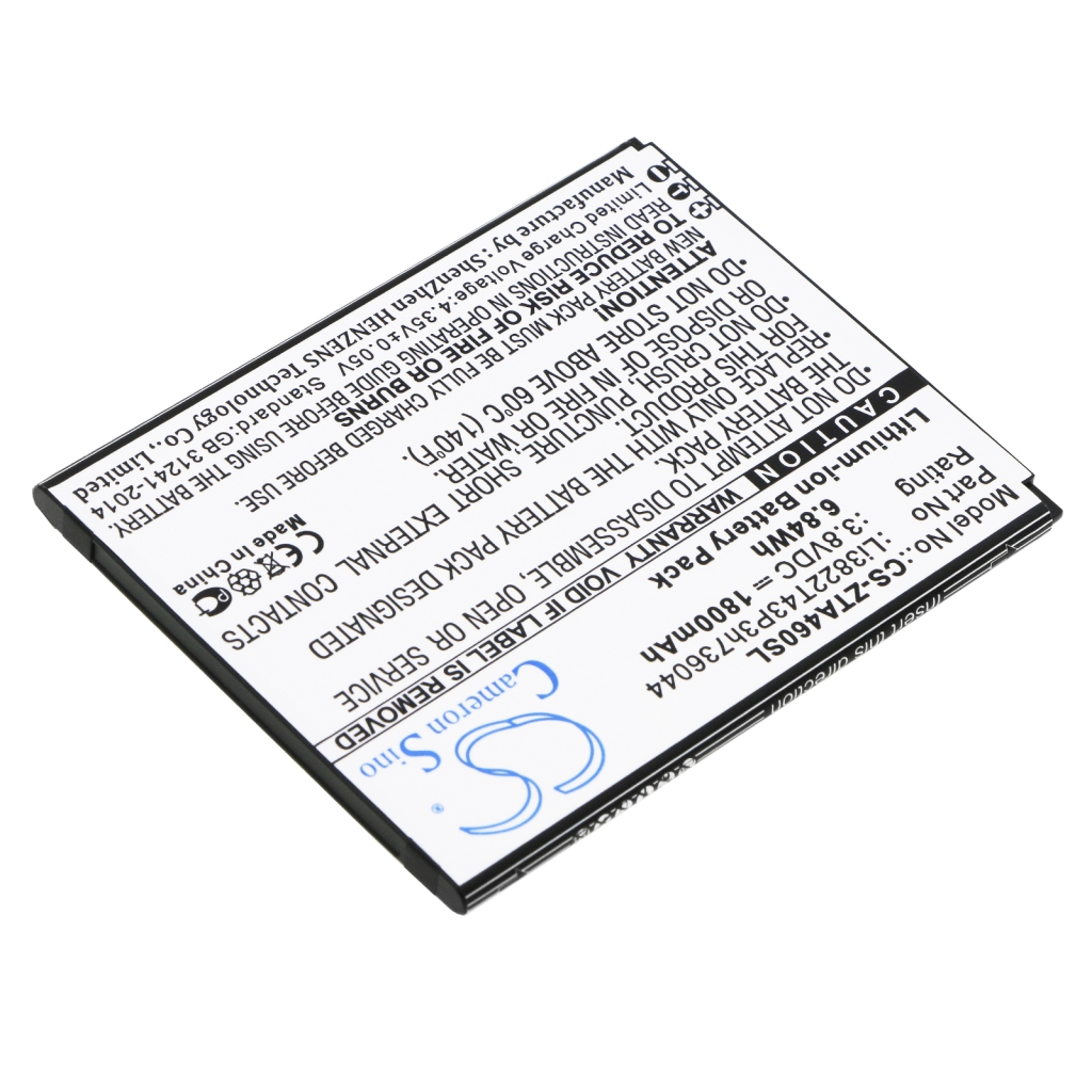 Mobiltelefonbatteri ZTE CS-ZTA460SL