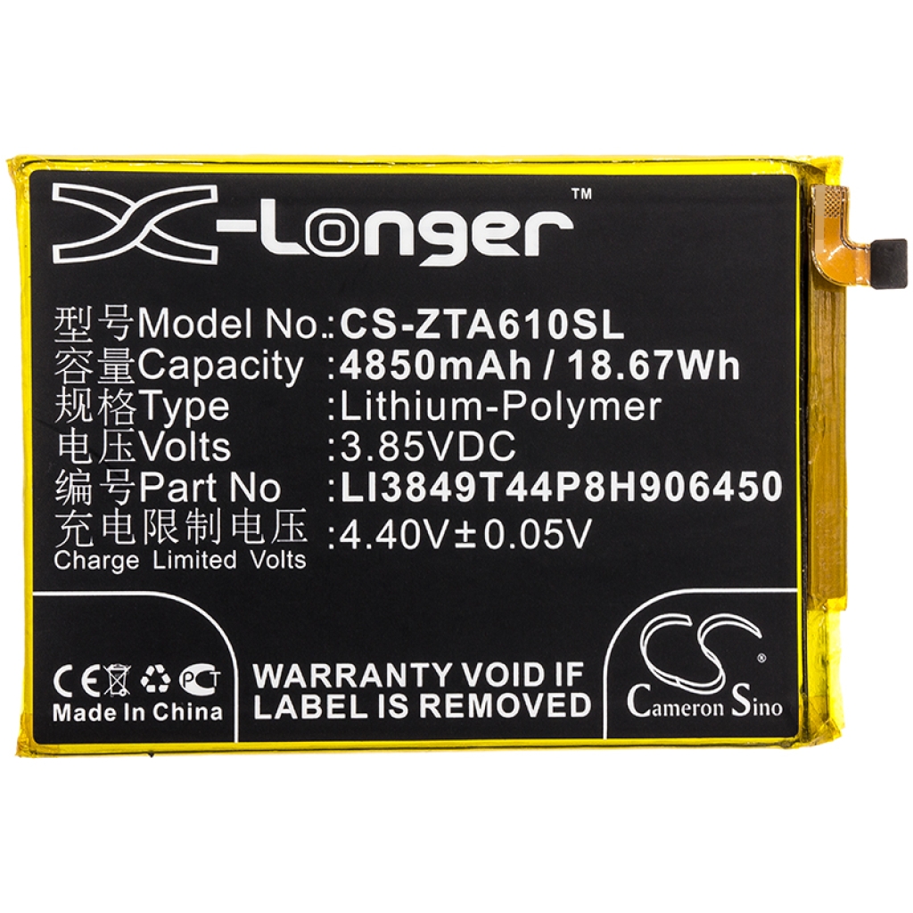 Mobiltelefonbatteri ZTE CS-ZTA610SL