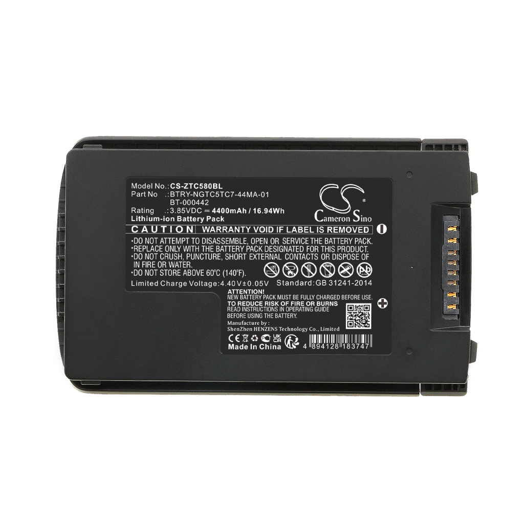 Stregkode Zebra CS-ZTC580BL