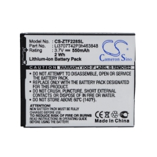 Kompatibel batteriudskiftning til ZTE LI3707T42P3H463848