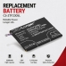 Batterier kompatibel med ZTE MF910 MF910 4G LTE CS-ZTF230SL