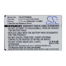 Kompatibel batteriudskiftning til ZTE LI3712T42P3H633959