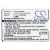 Mobile Phone Battery Telstra CS-ZTF850SL