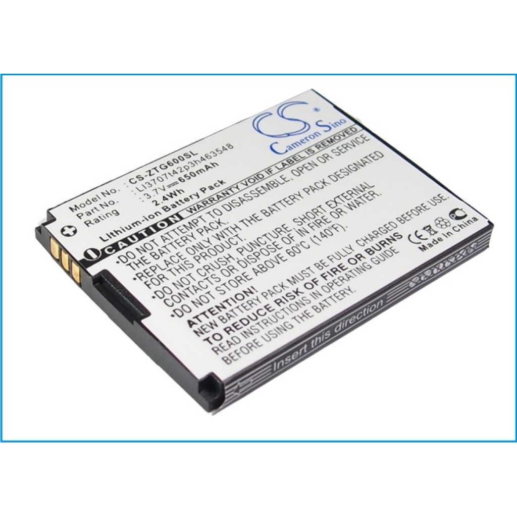 Batterier Erstatter LI3708T42P3h463548