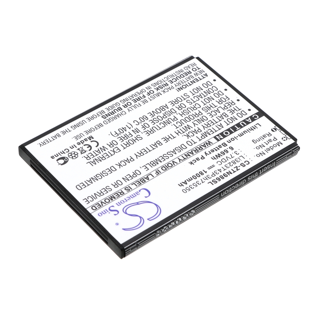 AT&T BoostMobile T-Mobile ZTE Hotspotbatteri ... CS-ZTN986SL