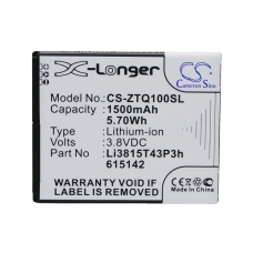 Kompatibel batteriudskiftning til ZTE LI3815T43P3H615142,LI3815T43P3H615142-I