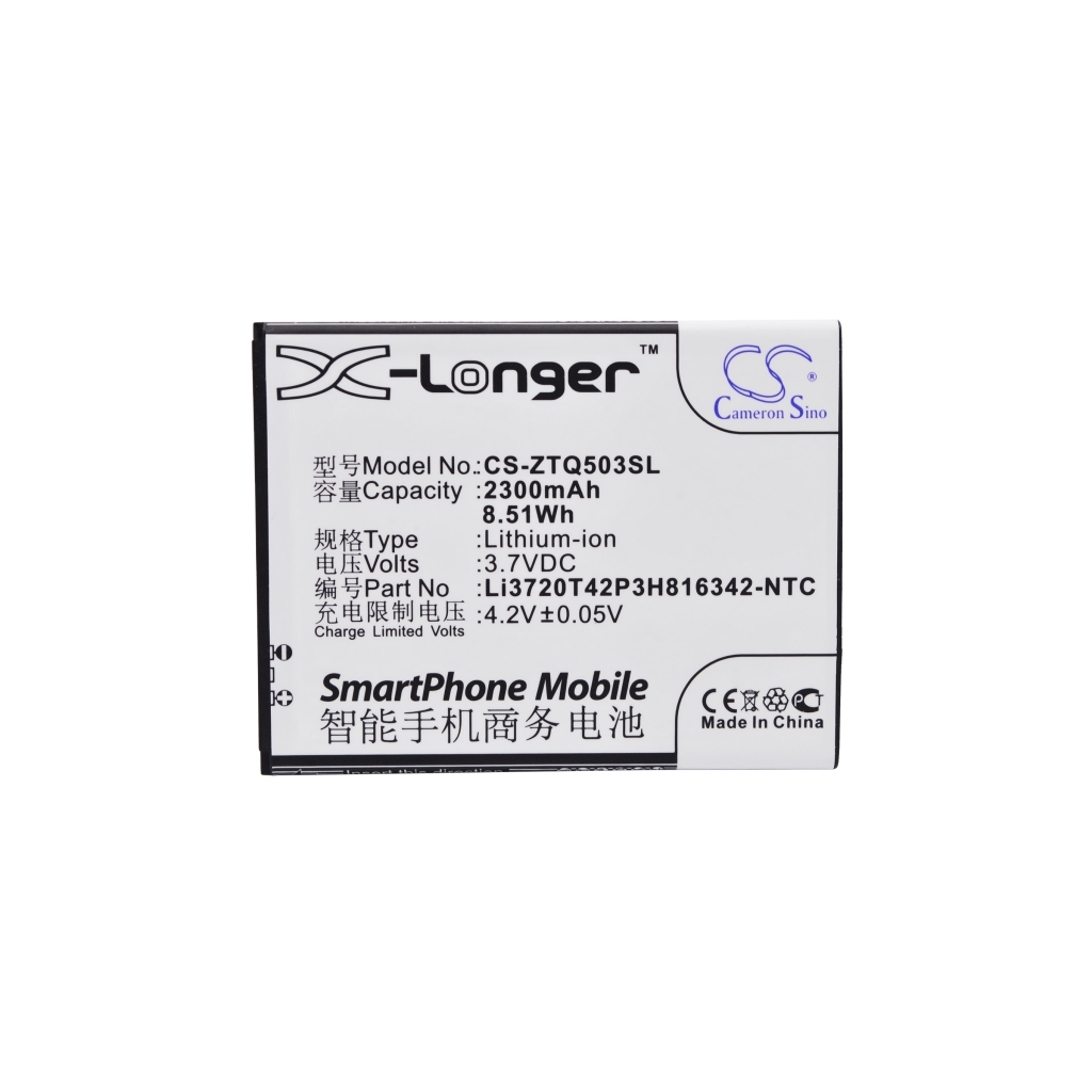 Batteri kompatibel med ZTE CS-ZTQ503SL