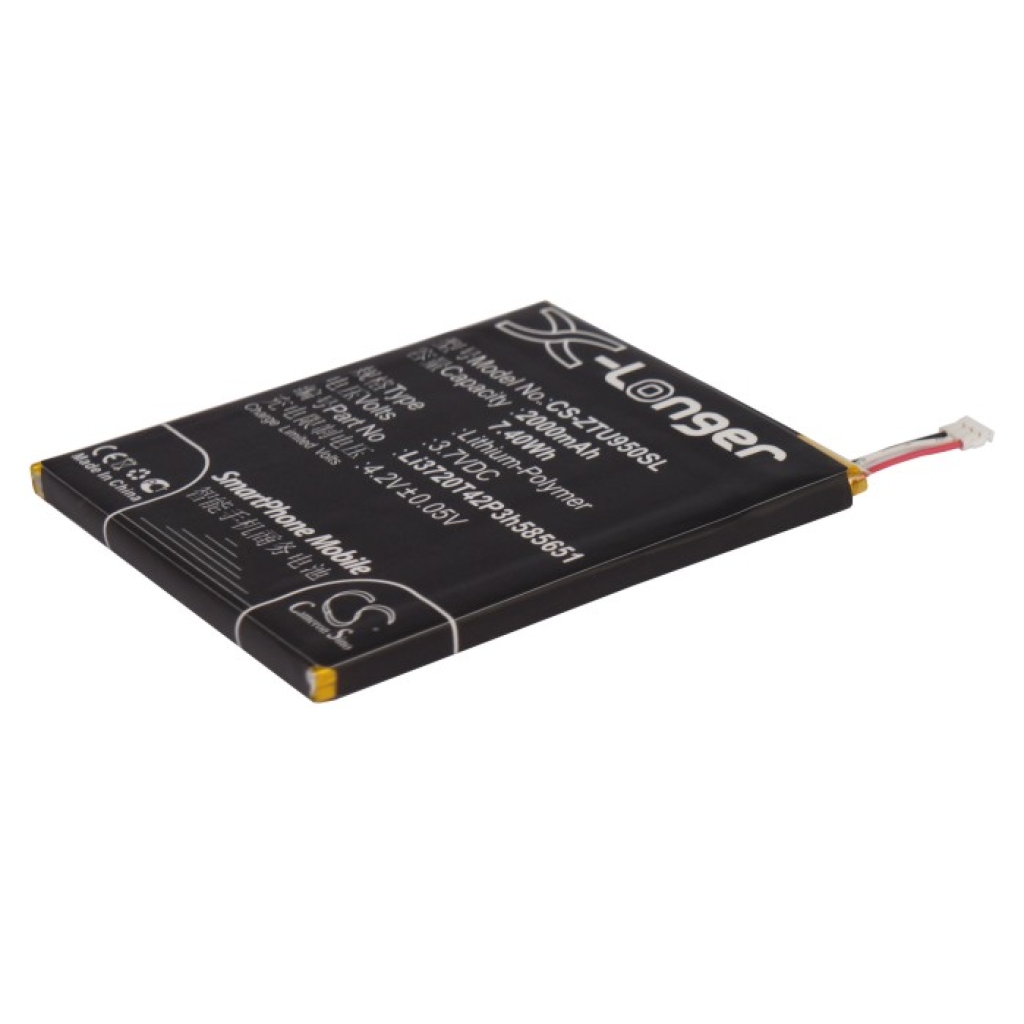 Mobiltelefonbatteri ZTE CS-ZTU950SL