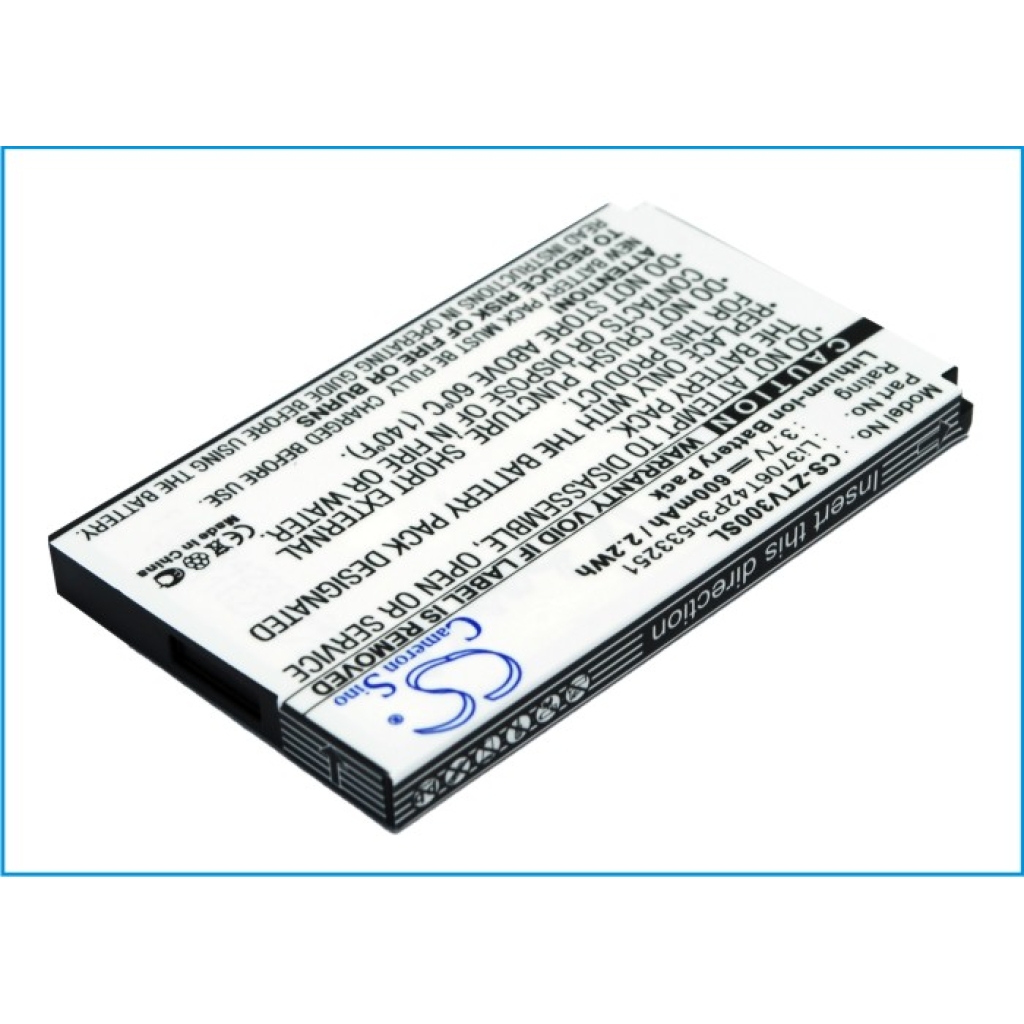 Mobiltelefonbatteri ZTE CS-ZTV300SL