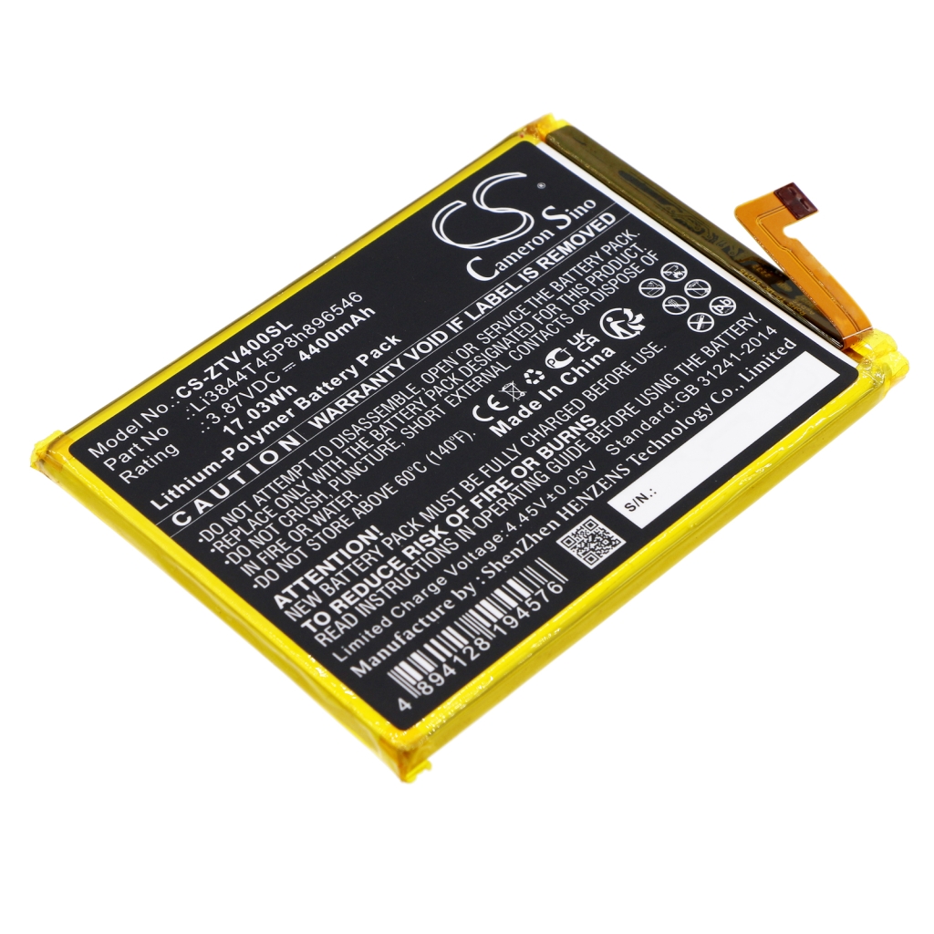 Mobiltelefonbatteri ZTE CS-ZTV400SL