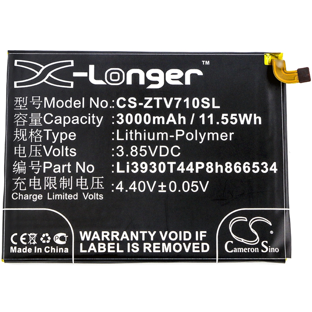 Mobiltelefonbatteri ZTE CS-ZTV710SL