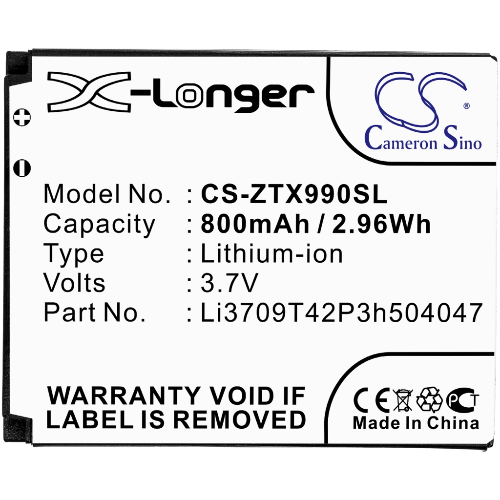 Mobile Phone Battery ZTE I799