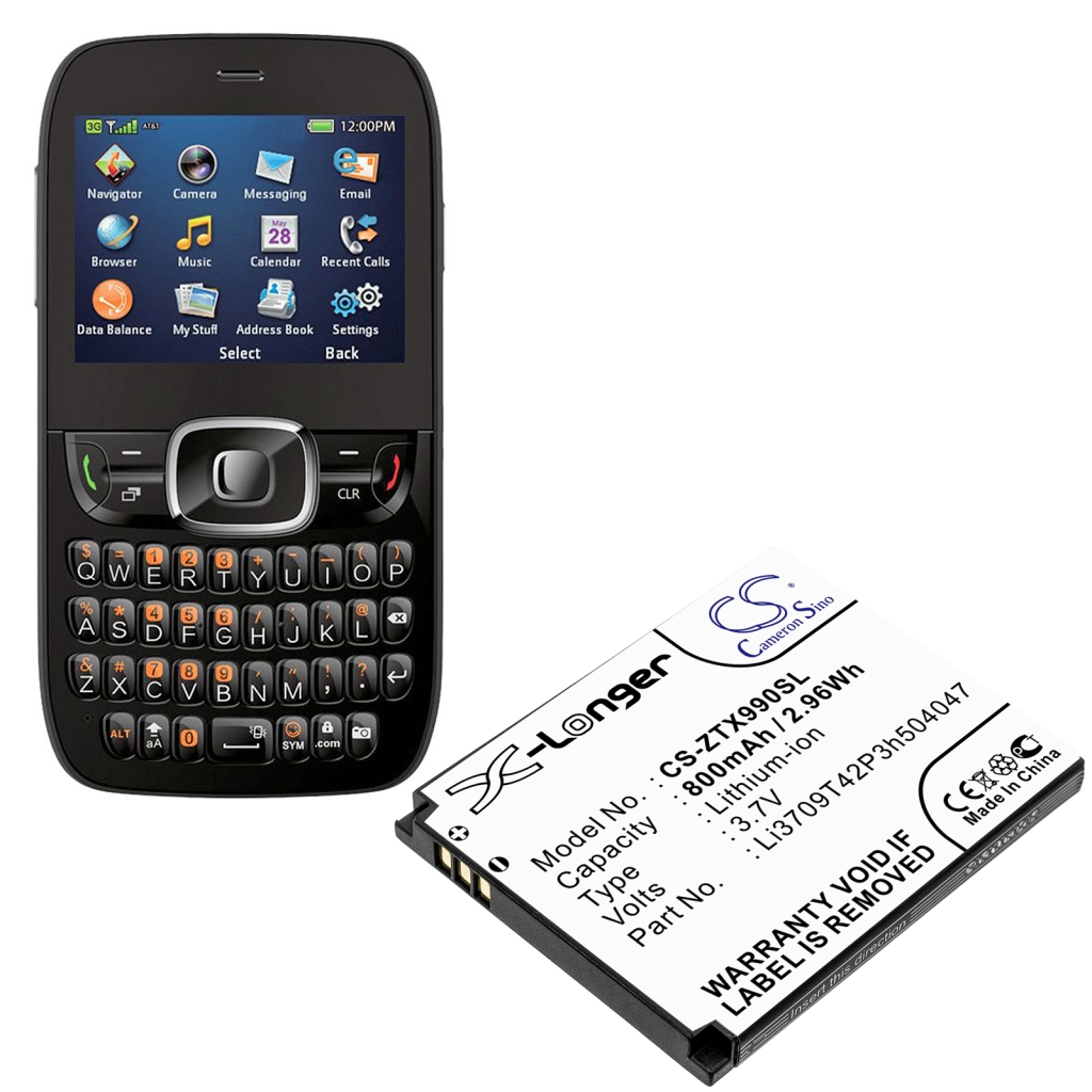 Mobile Phone Battery ZTE CG990