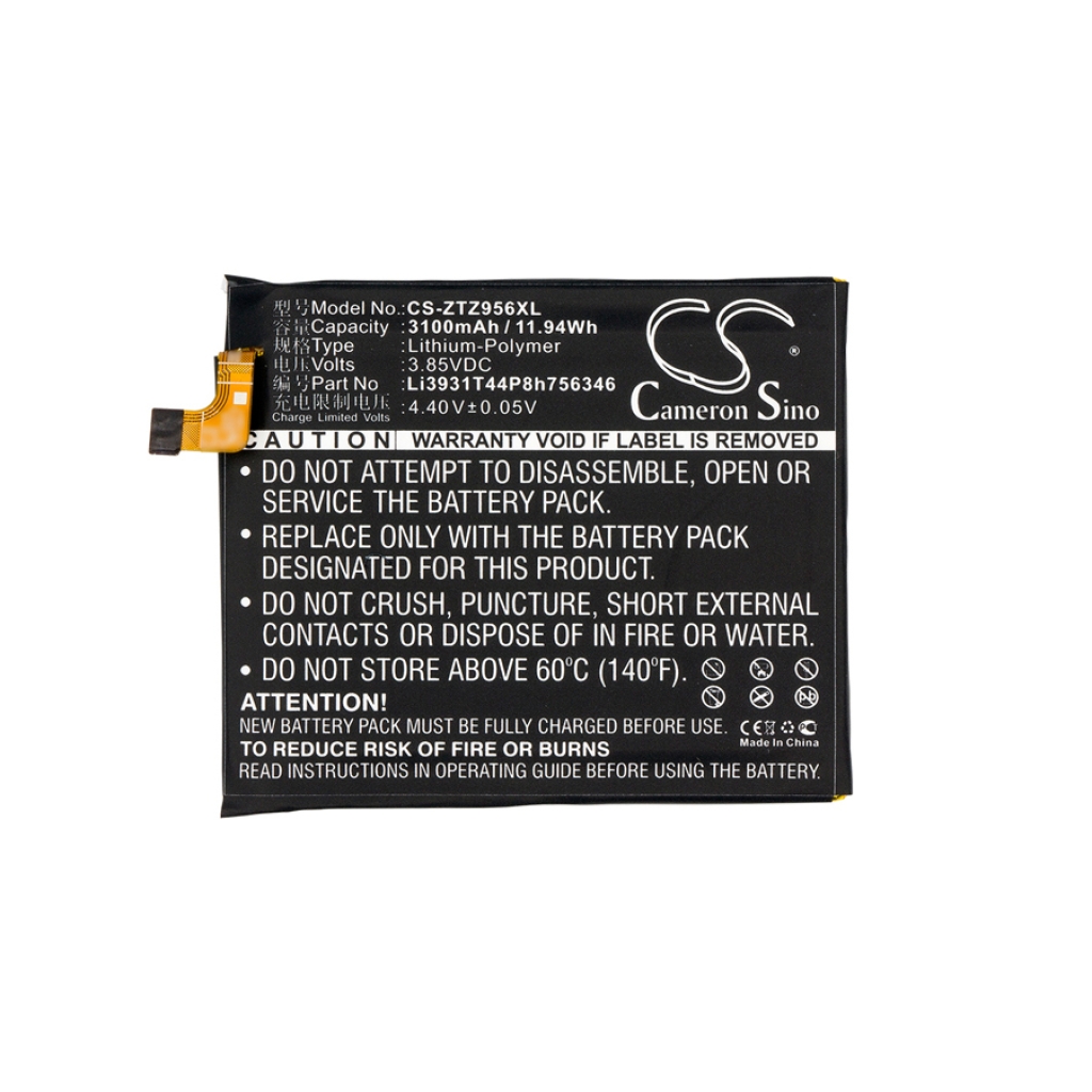 Compatible battery replacement for AT