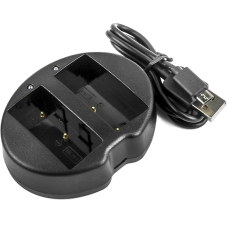 Kompatibel opladerudskiftning til Olympus BCH-1,BLH-1