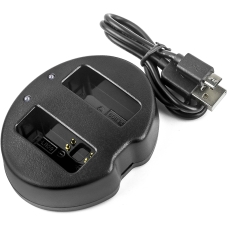 Kompatibel opladerudskiftning til PENTAX D-BC109,D-LI109,K-BC109