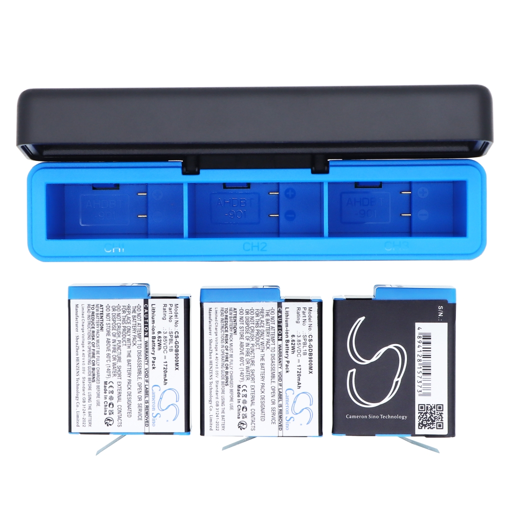 Skrivebordsoplader Gopro DF-GDB900UB