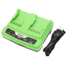 Kompatibel opladerudskiftning til Powerworks 24V CHARGER 2 SLOTS 2 AMP,270401020,29322,29807,29837...