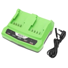 Kompatibel opladerudskiftning til Powerworks 24V CHARGER 2 SLOTS 2 AMP,270401020,29322,29807,29837...