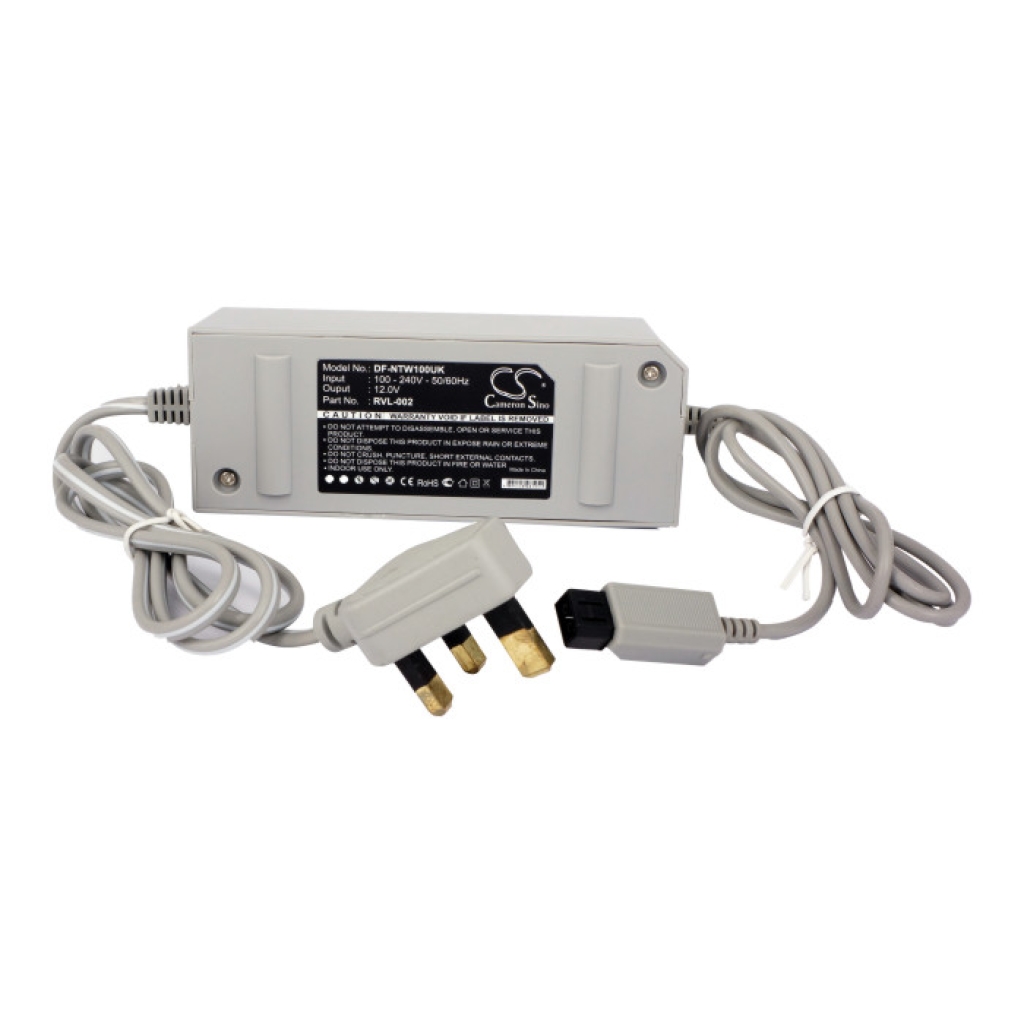 Opladere kompatibel med Nintendo DF-NTW100UK