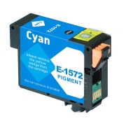 Compatible with Epson T1572 / 29.5ml Ink Cyan (Ink cartridges)