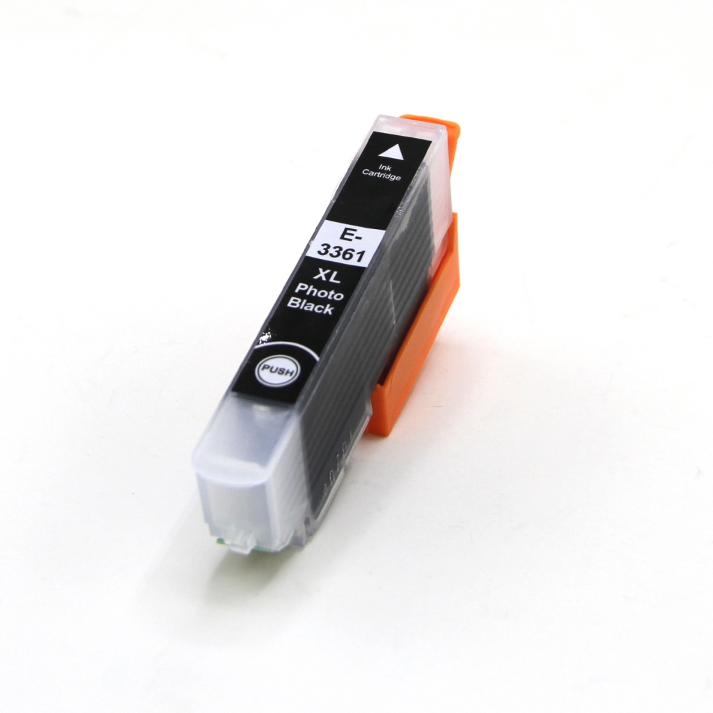 Compatible with Epson C13T33614012 / 13ml Ink Photo black (Ink cartridges)