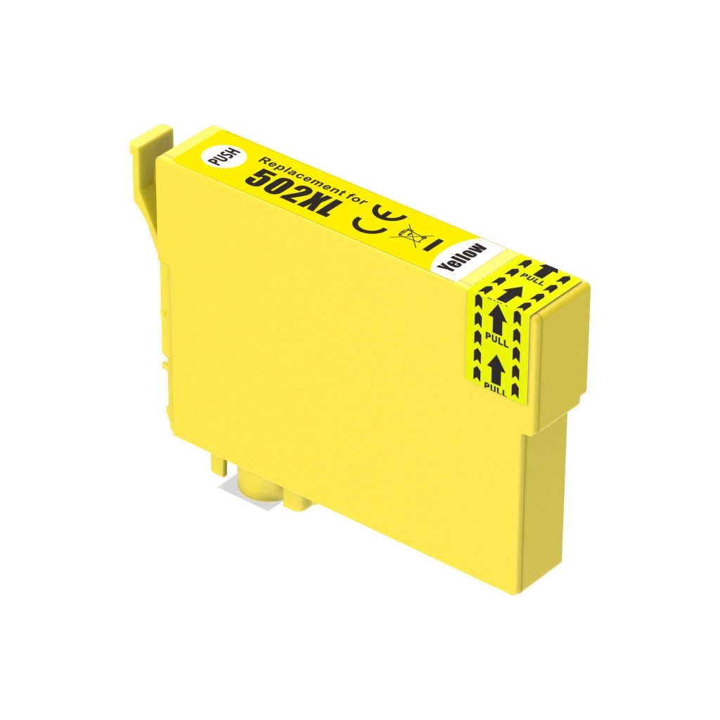 Compatible with Epson C13T02W44010 / 14ml Ink Yellow (Ink cartridges)
