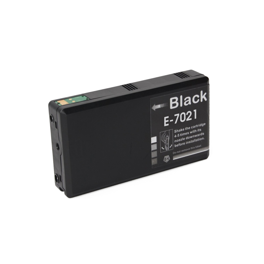 Compatible with Epson T7021 / 50ml Ink Black (Ink cartridges)