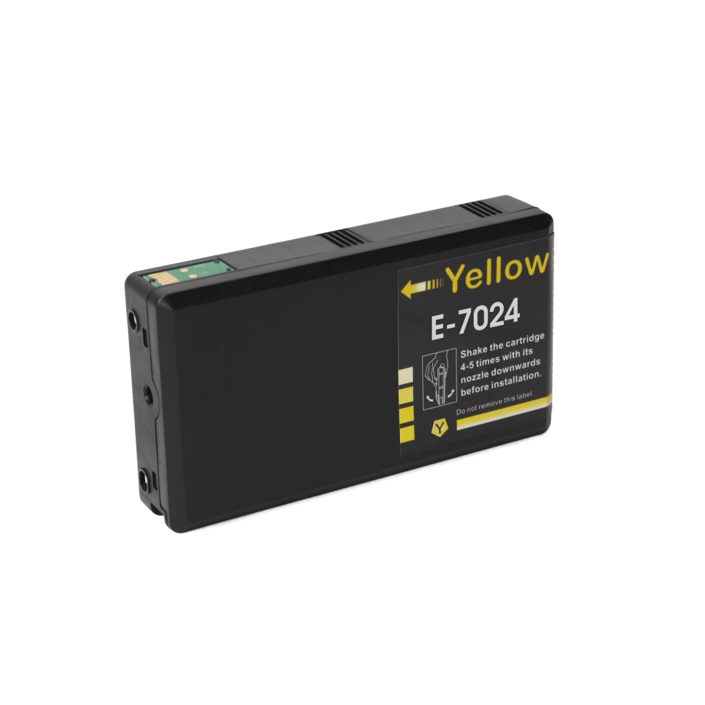 Compatible with Epson T7024 / 25ml Ink Yellow (Ink cartridges)